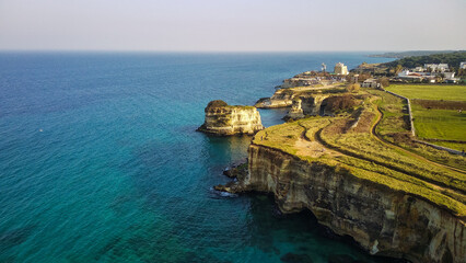 Scorci della costa salentina