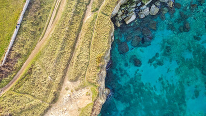 Scorci della costa salentina