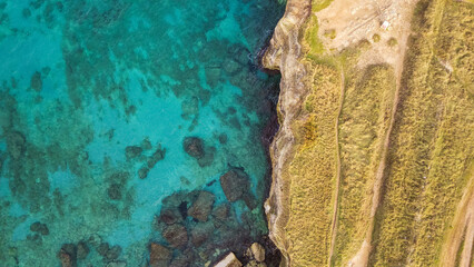 Scorci della costa salentina