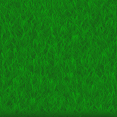 Grass Background With Realistic Hard Texture