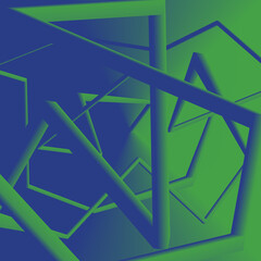 Abstract Gradient Background With Fluid Effect