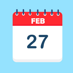 calendar page vector illustrator. calendar and planner