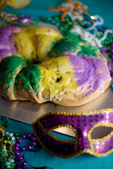 Mardi Gras King Cake Fat Tuesday