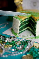 St. Patrick's Day Shamrock Cake