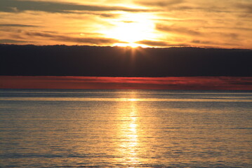 Fototapeta premium September Sunset, Corn Hill Beach, Cape Cod, MA