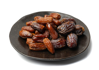 Big Dates Isolated. Date Palm Fruits