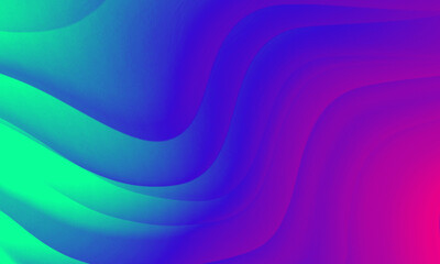 Abstract green blue pink colors gradient lights texture background.