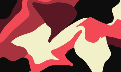 illustration of a person with a heart abstract background