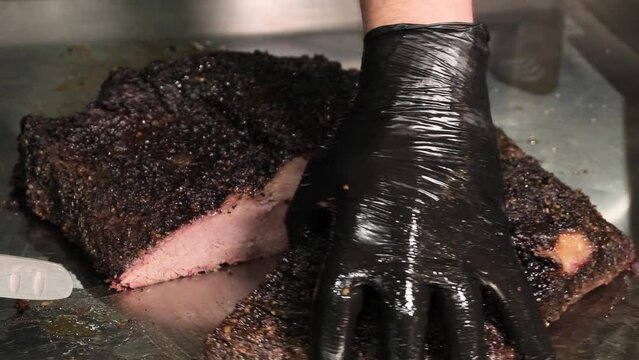 Cooking Brisket in a Smoker