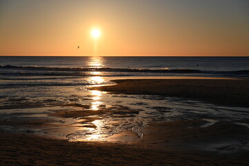 Sunset at the Beach in Wenningstedt Sylt