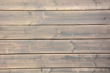 Obraz premium Background from old wooden boards (wooden beam). Vintage texture, background. Natural color