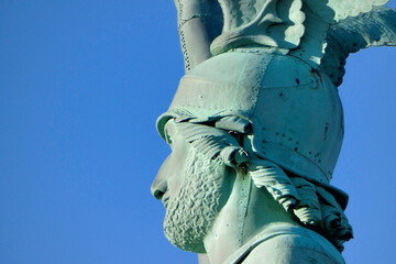 hermannsdenkmal bei detmold im teutoburgerwald