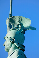 hermannsdenkmal bei detmold im teutoburgerwald