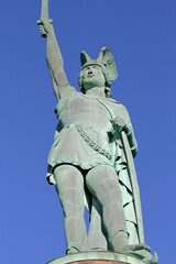 hermannsdenkmal bei detmold im teutoburgerwald