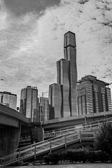 Fototapeta premium city in winter