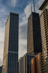 Fototapeta na wymiar city skyscrapers