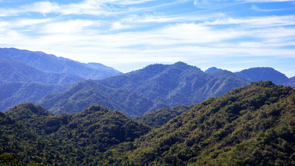 The Sierra Madre Occidental mountains