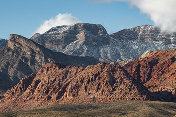 Red Rock Canyon National Recreation Area mountain