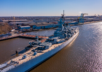 Fototapeta premium battleship new jersey