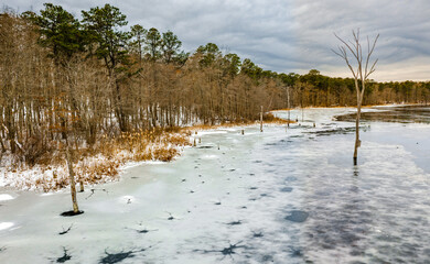 winter lake