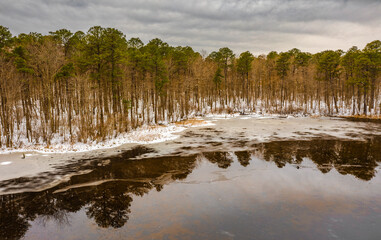 winter lake