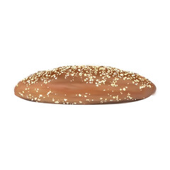 bun with sesame seeds