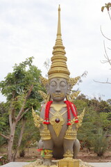 Obraz premium Phraya Purisat stucco according to Asian beliefs
