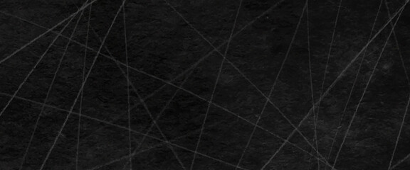 Cracked floor tile tile wall texture black background, black paper texture background. Paper empty for text. Dark design is blackboard.	
