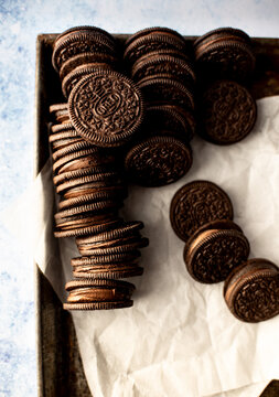 Chocolate sandwich cookie