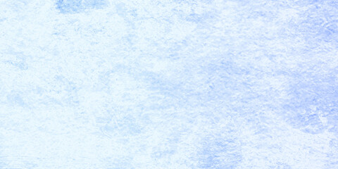 Paper textured creative aquarelle paint light sky blue color hand drawn frame illustration, vintage paper texture. Blue grunge abstract background.