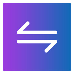 exchange gradient icon