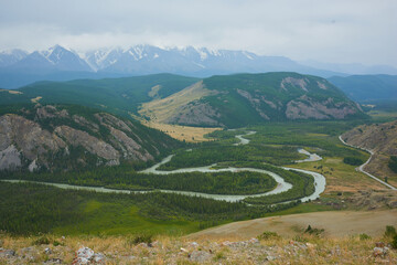 Алтай, Северо-Чуйский хребет, долина реки