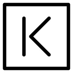 back line icon
