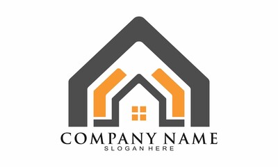 Construction property modern vector logo