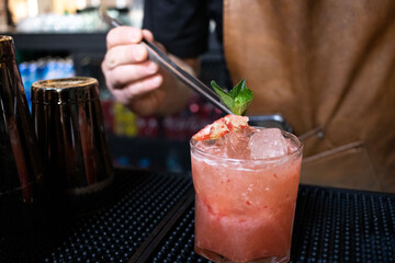 Margarita de fresa 