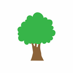 Tree icon design template illustration vector