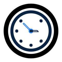 Clock time or event icon