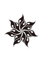 トライバル フラワー