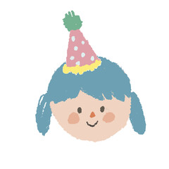 女の子のアイコン(パーティ)
