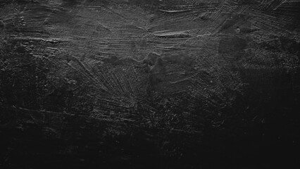 dark black abstract cement concrete wall texture background