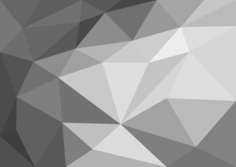abstract grey low polygon background