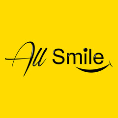 All smile logo design