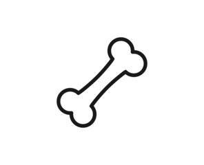 Black line icon on white background