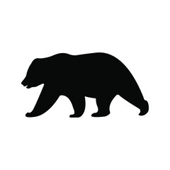 bear icon. animal sign. vector illustration
