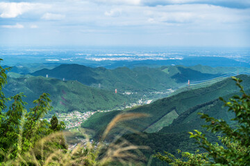 夏の御岳山から眺めた景色【東京都・青梅市】