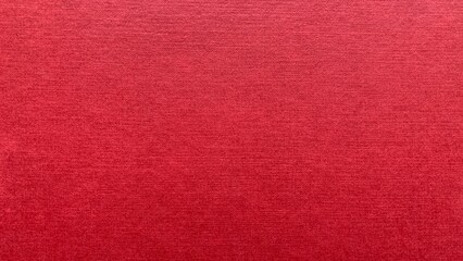 Top view of red background book cover. Copy space concept