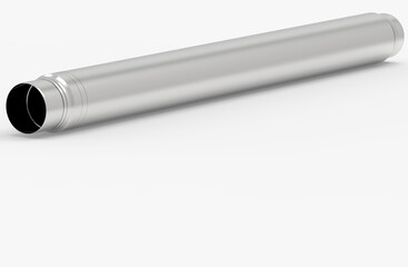 tube steel cylinder background texture 3d illustration rendering