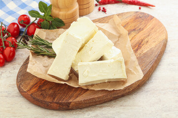 Natural organic Greek Feta cheese