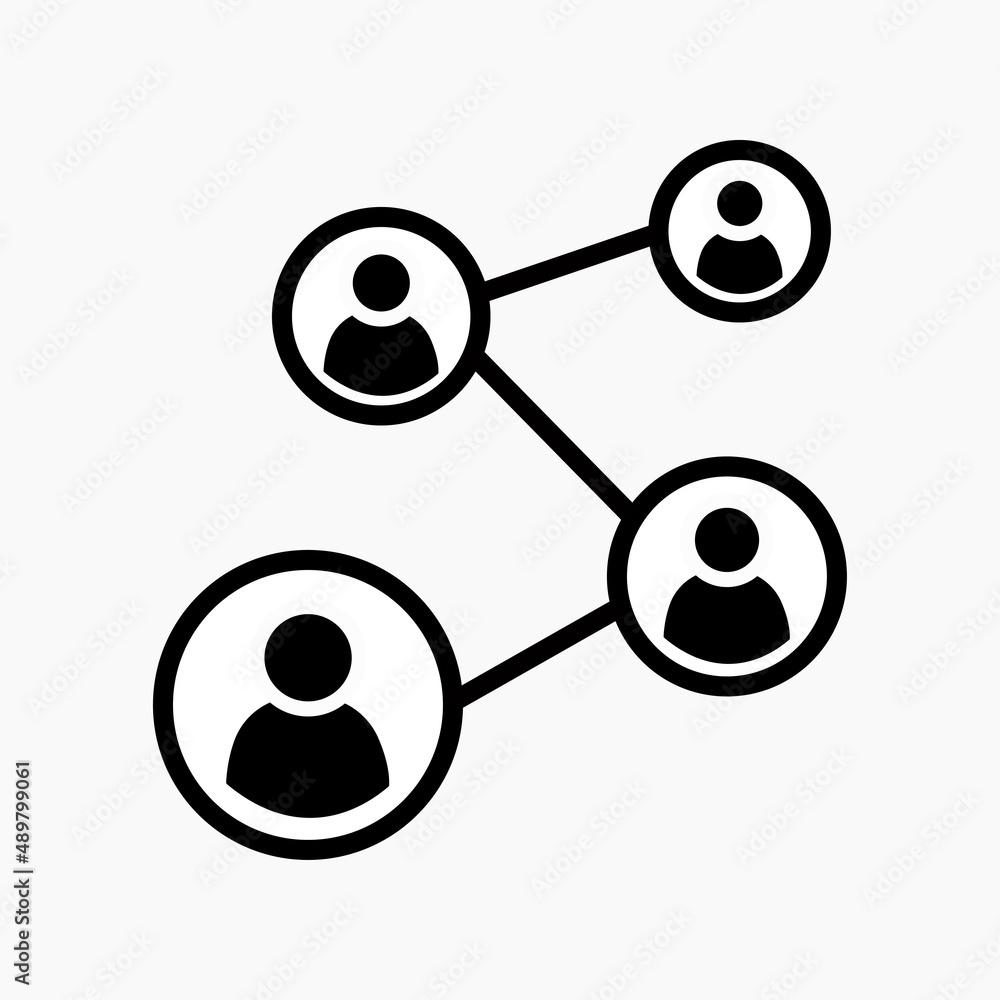 Aufkleber vector networking outline icon design. high quality black style vector icons