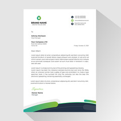 letterhead flyer corporate official minimal creative abstract professional informative newsletter magazine poster brochure design with logo